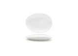 Plates, Porcelain, 12 Inch, White, Oval,2 - 1 COUNT