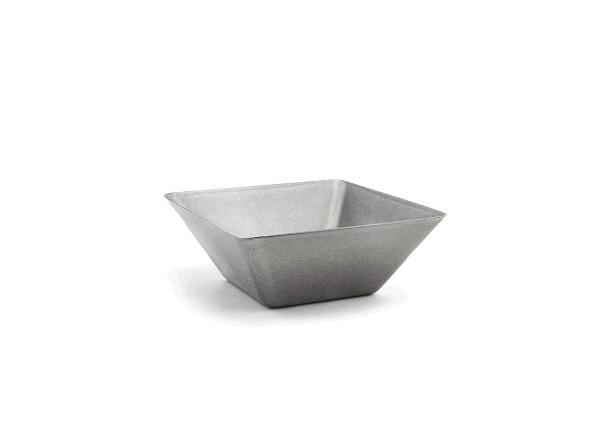 Bowls, Stainless Steel, 21 Ounce, 5.5 x 5.5 x 2 Inch, Antique, Square,12 - 1 EACH