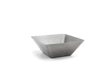 Bowls, Stainless Steel, 21 Ounce, 5.5 x 5.5 x 2 Inch, Antique, Square,12 - 1 EACH