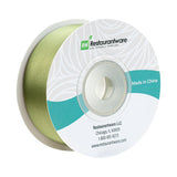 Ribbons, Satin, Gift Tek 1 Inch, Single-Face, Spring Moss Green, Polyester, 10 Yard,1 - 30 FOOT