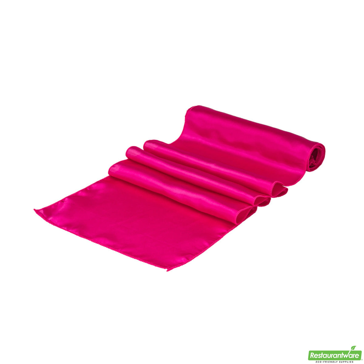 Table Runners, 12 x 108 Inch, Satin, Dark Pink,1 - 10 COUNT