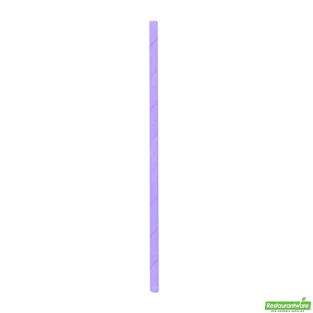 Straws, 7.75 Inch, Paper, Lilac, Biodegradable, Sustainable,1 - 100 COUNT