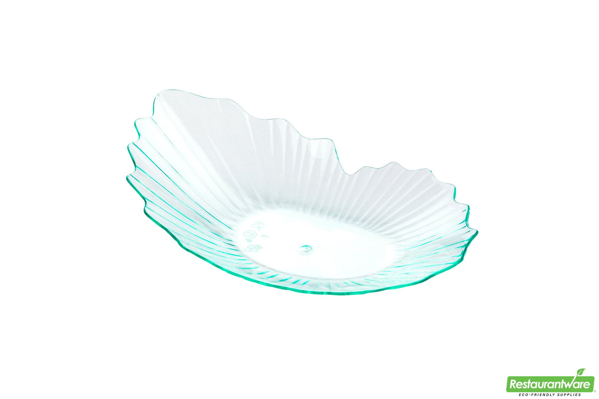 Plates, Coquille Appetizer, 3.25 Inch, Plastic, White, Scalloped-Edge, Heavyweight, 3.25 Linear Inch,1 - 100 COUNT
