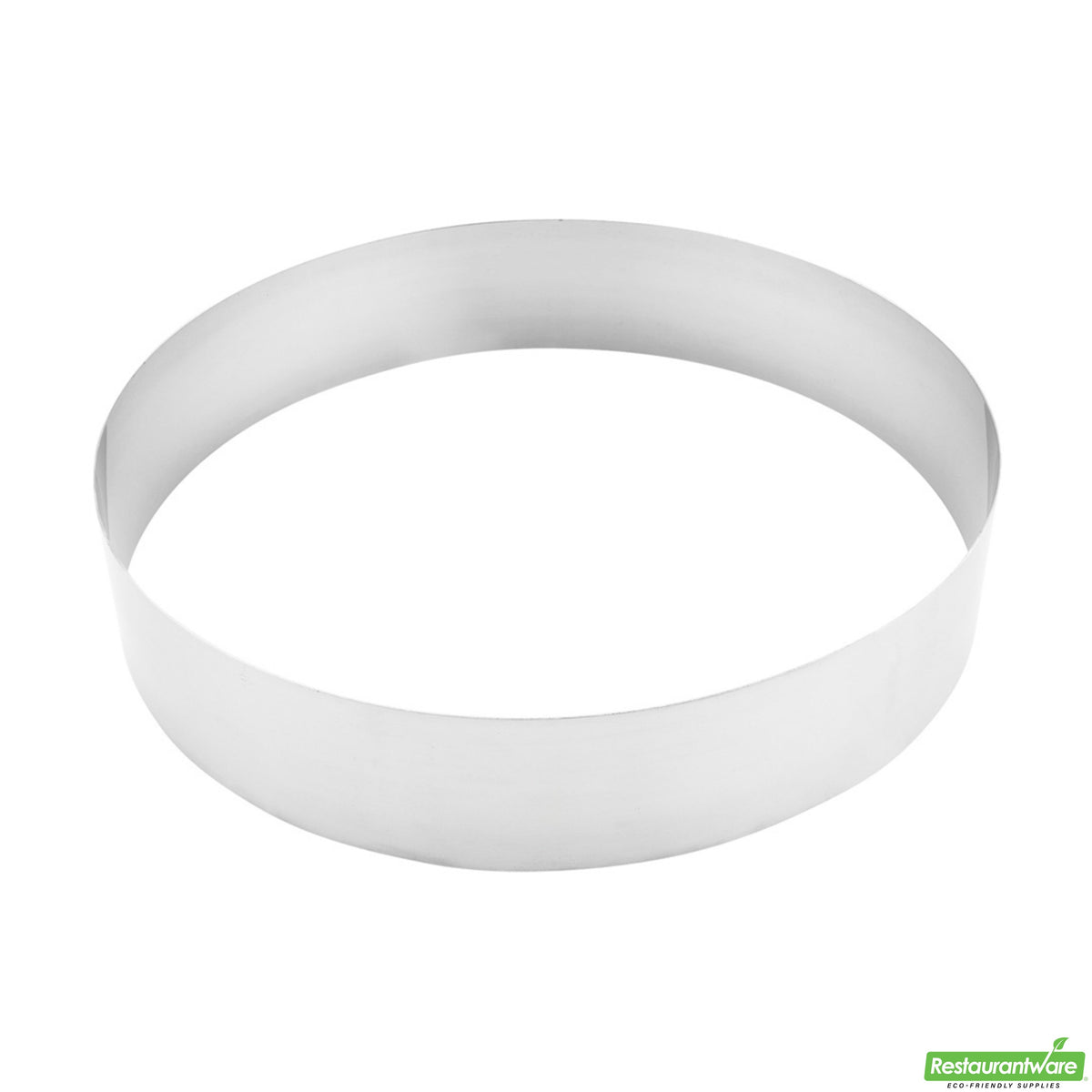 Ring Mold, Pastry, 12 x 2.4 Inch, Stainless Steel, 12 Linear Inch,1 - 1 EACH