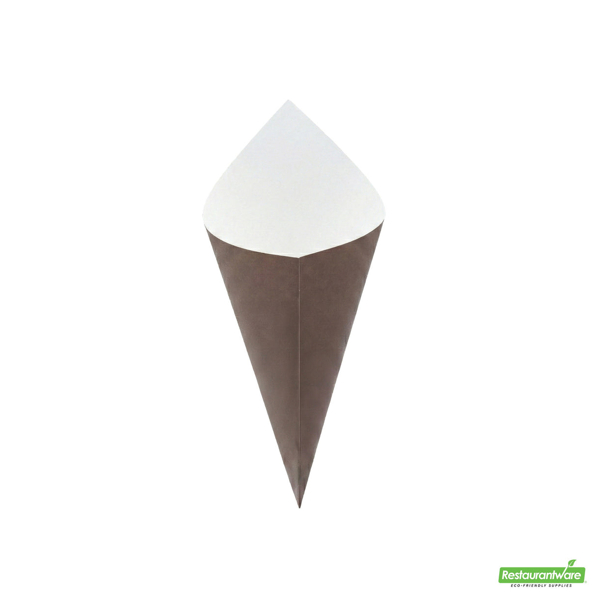 Containers, Food, 11.5 Inch, Paper, Black, Cone, 11.5 Linear Inch,1 - 100 COUNT