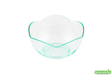 Cups, Le Fleur Dessert, 2 Ounce, Plastic, Sea Green, Petal, Heavyweight, 2 Ounce,1 - 100 COUNT
