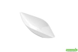 Dishes, Appetizer, 1 Ounce, Plastic, White, Canoe-Shaped, Heavyweight, 1 Ounce,1 - 100 COUNT