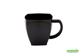 Cups, Coffee, 5 Ounce, Plastic, Black, Soft Square, Heavyweight, 5 Ounce,1 - 100 COUNT