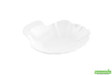 Plates, Appetizer, 3.25 Inch, Plastic, White Amust Bouche Design, Shell, Heavyweight, 3.25 Linear Inch,1 - 100 COUNT