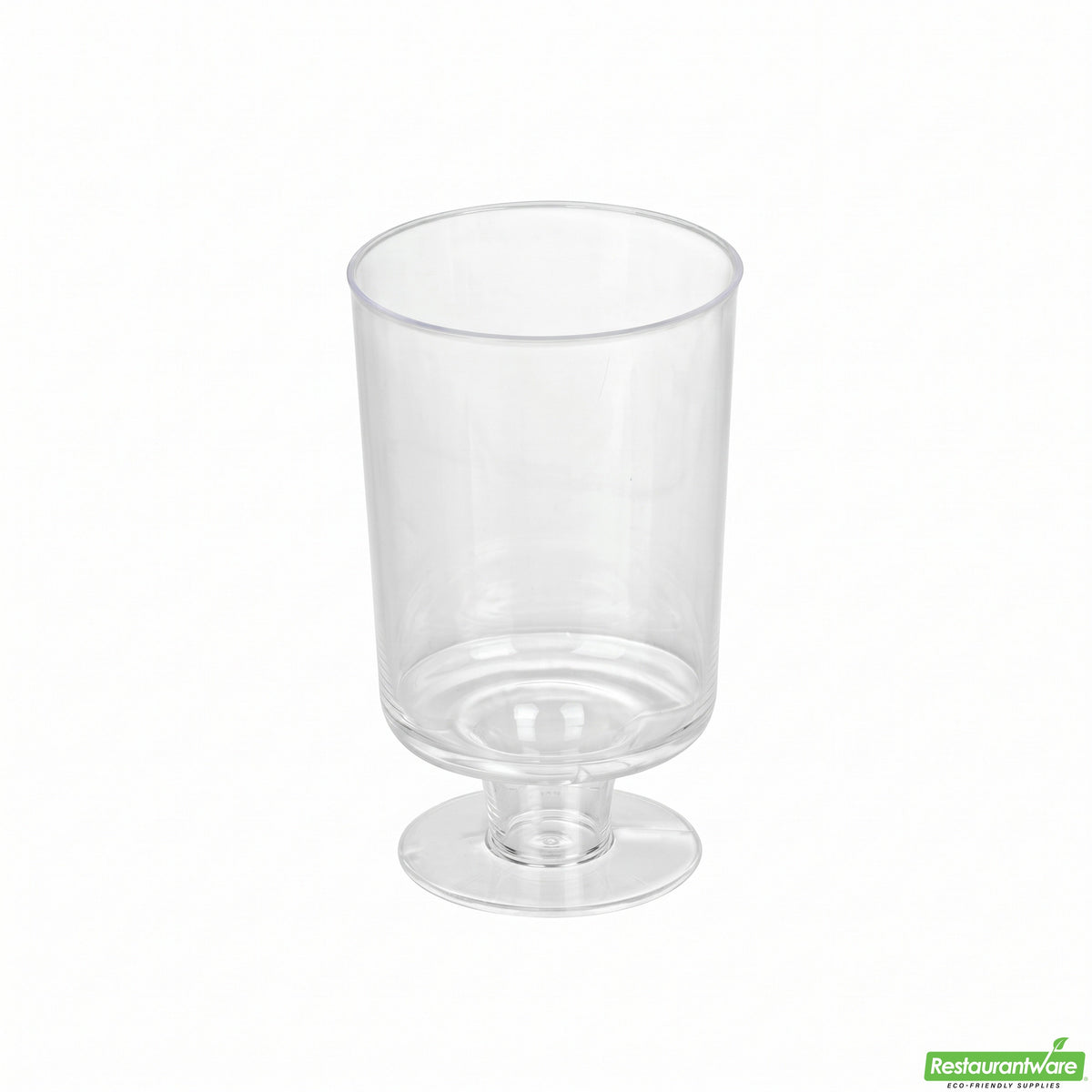 Cups, Drinking, Stackable, Plastic, Clear Lufthansa Design, Tall Round, Heavyweight,1 - 100 COUNT
