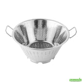 Colander, 14 Inch, European-Style, Stainless Steel, 14 Linear Inch,1 - 1 EACH