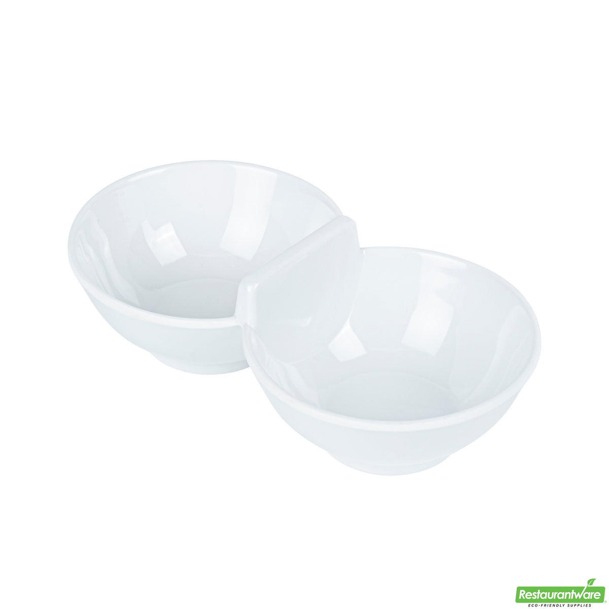 Set, Duo, 7.75 Inch, Round, White, Melamine, 7.75 Linear Inch,1 - 10 COUNT