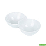 Set, Duo, 7.75 Inch, Round, White, Melamine, 7.75 Linear Inch,1 - 10 COUNT