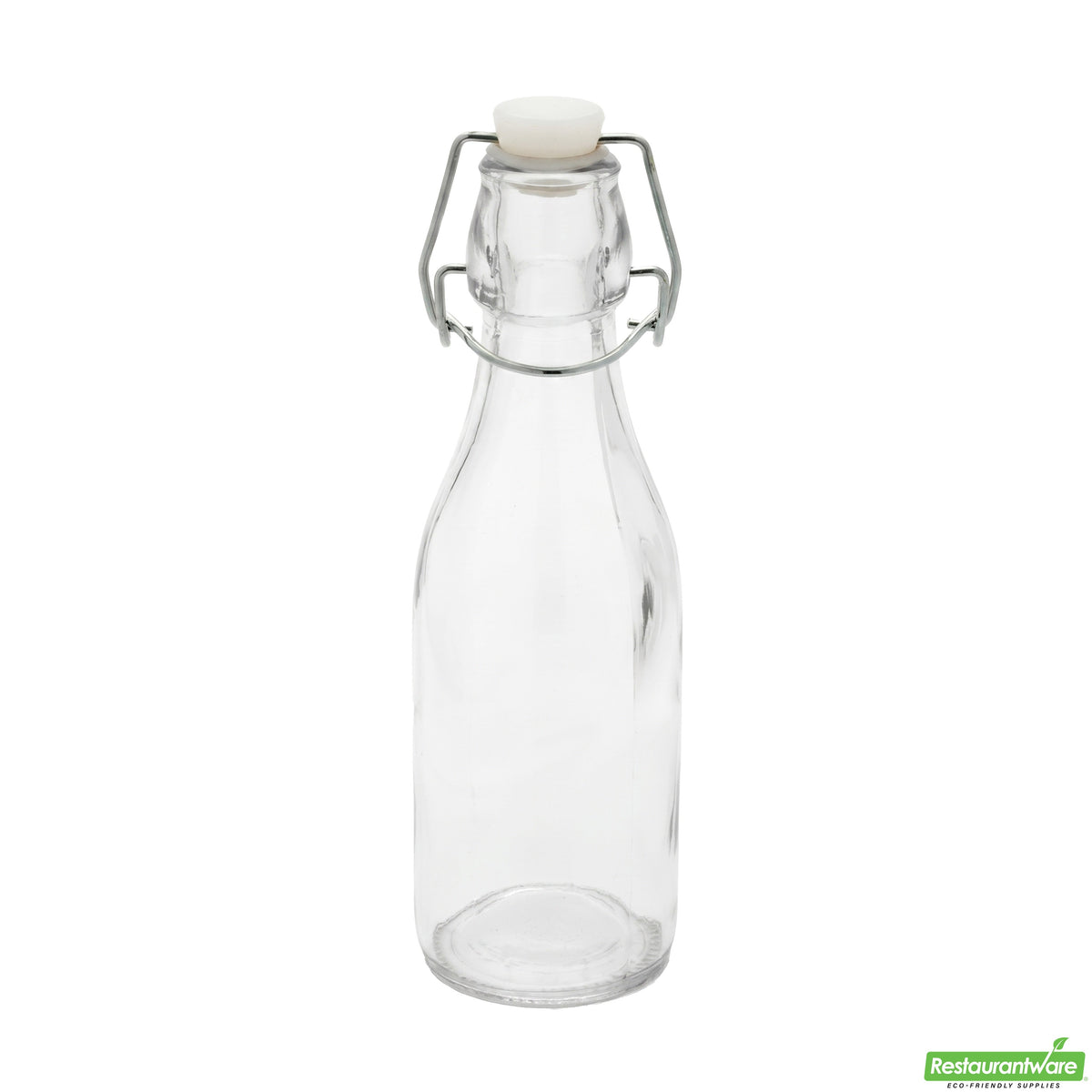 Bottles, Glass Swing Top, Clear 8.5 Ounce, 8.5 Ounce,1 - 10 COUNT