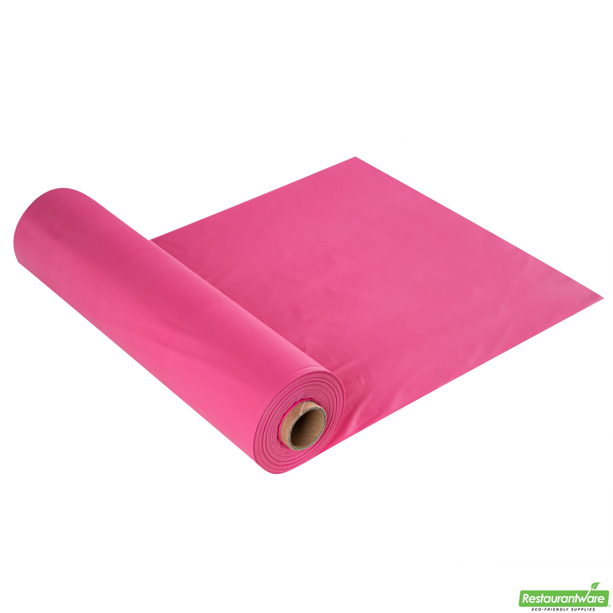 Cover Rolls, Table, Table Tek 54 Inch x 100 Foot, Plastic, Pink, with Slide Cutter,10 - 1 COUNT