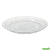 Plates, Vetri 8.25 x 8.25 x 0.75 Inch, Glass Solar, White, Round,6 - 1 COUNT