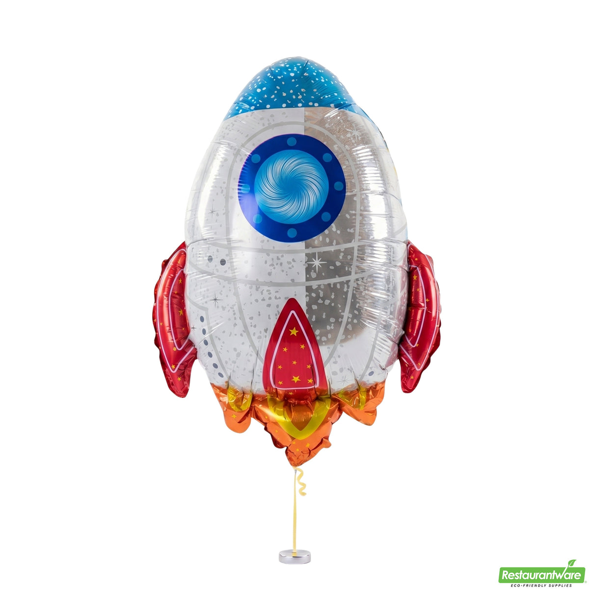 Balloons, Mylar, Balloonify 28.75 x 23.50 Inch, Rocket Ship,100 - 1 COUNT