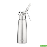 Dispenser, Whipped Cream, .5 Liter, Stainless Steel, with 3 Plastic Decorator Tips,1 - 1 EACH