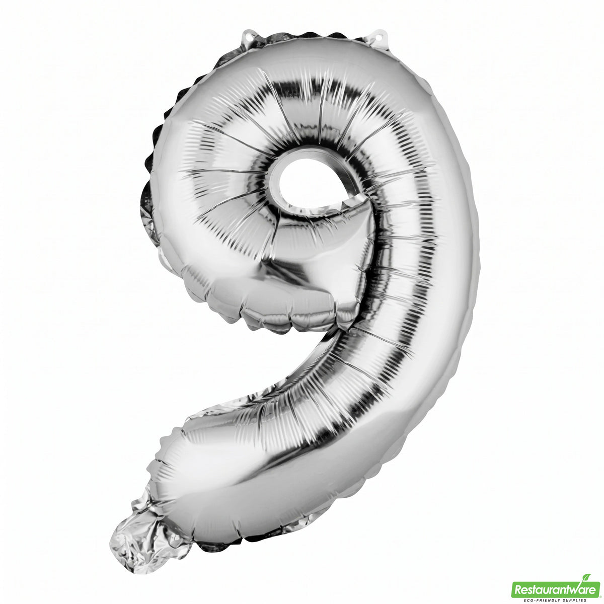 Balloon, Mylar, Balloonify 16 Inch, Number 9, Silver,1 - 1 EACH