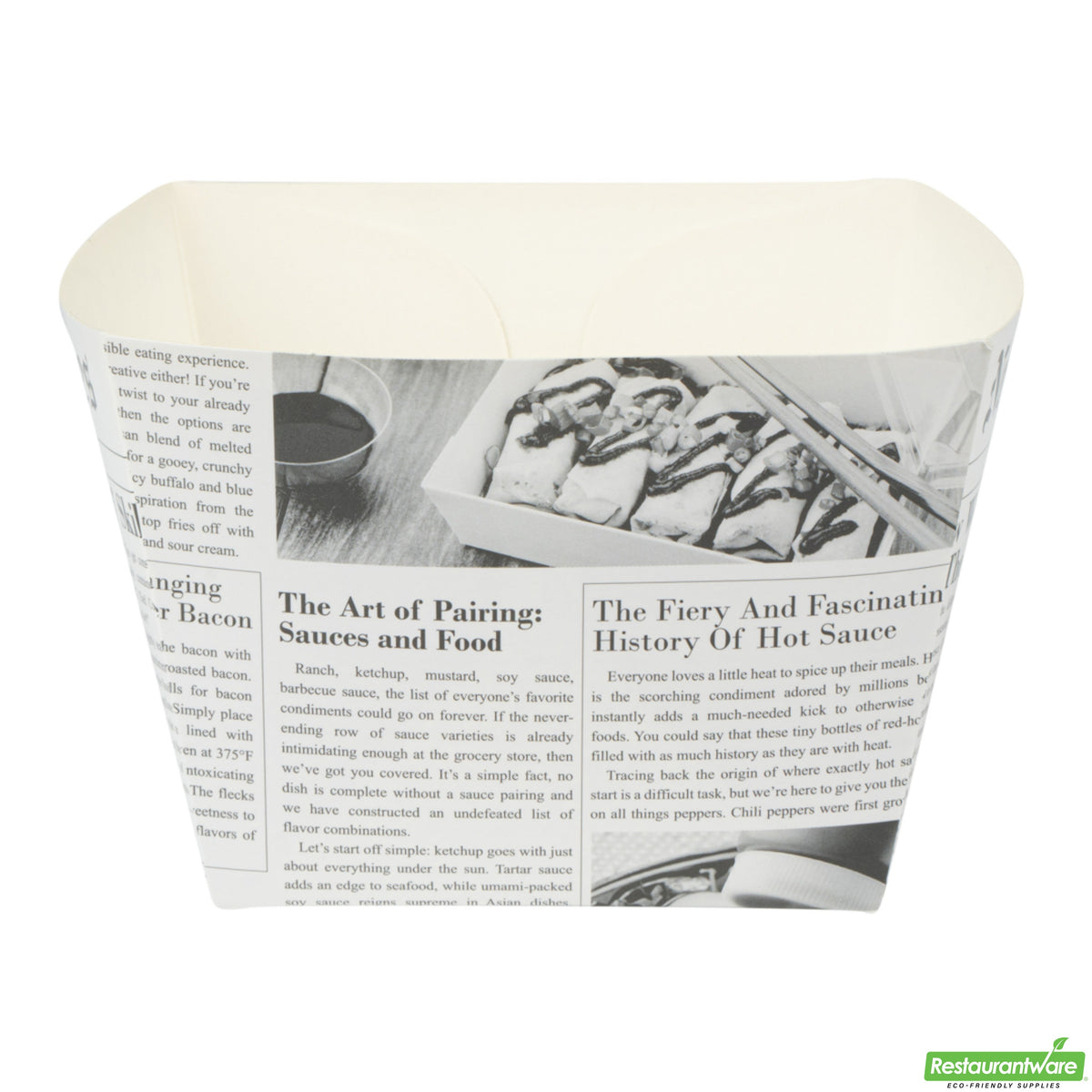 Boxes, Snack, 3.5 x 3.5 x 3.25 Inch, Paper, Newsprint,1 - 200 COUNT