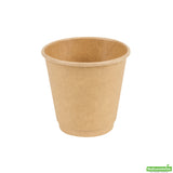 Cups, Hot, 8 Ounce, Paper, Kraft, Double Wall, 8 Ounce,1 - 500 COUNT