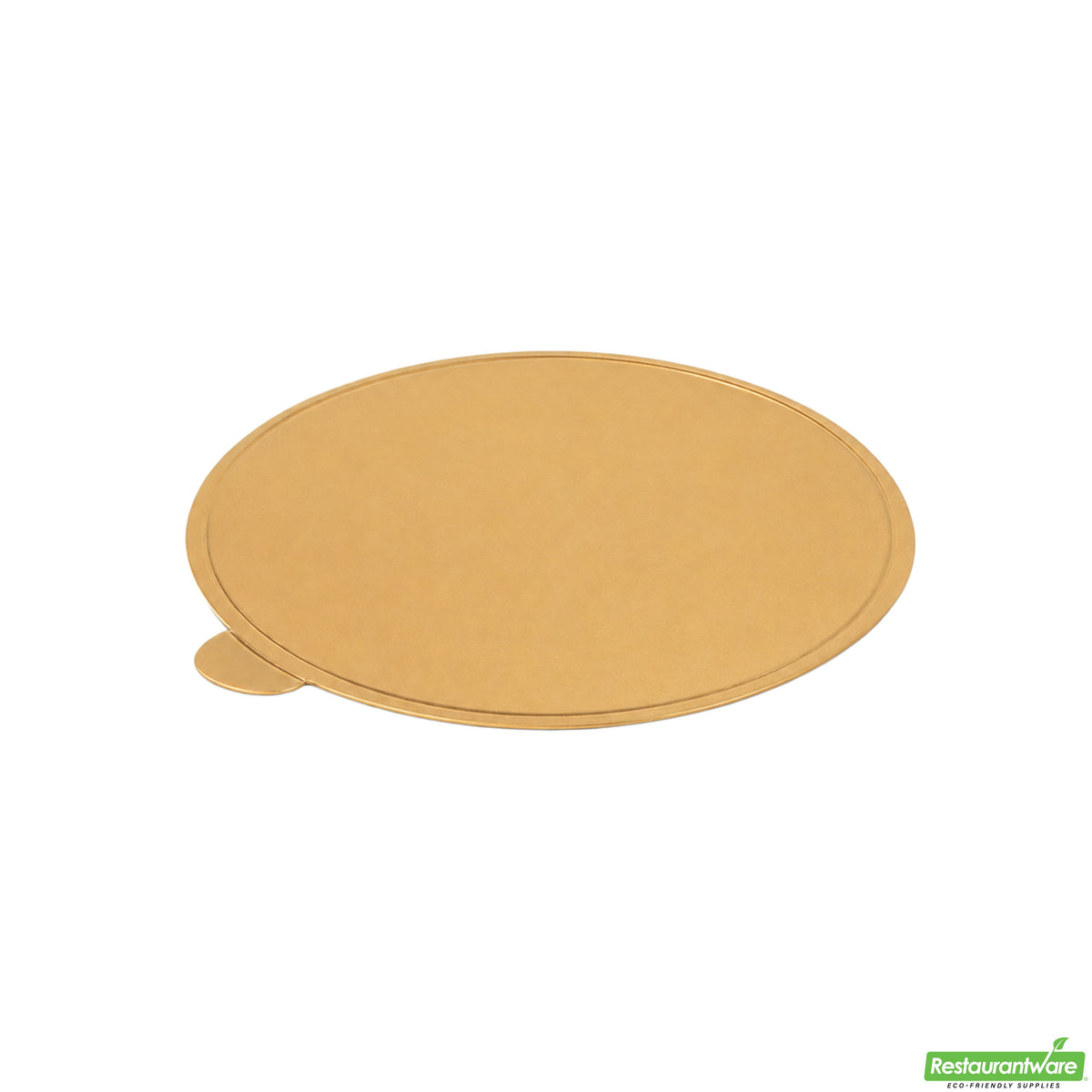 Bases, SturdyServe, 3.5 Inch, Paper, Gold, Round, 3.5 Linear Inch,1 - 200 COUNT