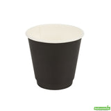 Cups, Hot, 8 Ounce, Paper, Black, Double Wall, 8 Ounce,1 - 500 COUNT