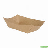 Trays, Food, 5.4 Inch, Paper, Kraft, 5.4 Linear Inch,1 - 200 COUNT
