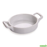 Dishes, Mini Handled, Porcelain, 2 Ounce, White, 4.14 Linear Inch,1 - 10 COUNT