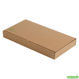 Boxes, Flatbread, 14 x 7 x 1.5 Inch, Paper, Kraft, Corrugated,50 - 1 COUNT