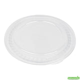 Lids, Bento Tek, Plastic, Clear, 7 x 7 Inch, Round, for 10 Ounce Asian-Style Bowl,4 - 100 COUNT