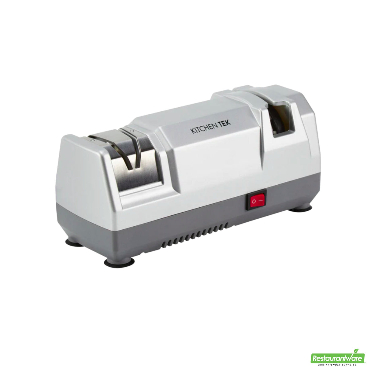 Sharpener, Electric, Kitchen Tek, 2-Stage, Diamond-Coated Grinding Wheel, for Straight Edge Knives,1 - 1 EACH