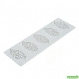 Mat, Fondant Impression, 11.60 x 3.80 Inch, Spring Leaf, Silicone, Gray,1 - 1 EACH