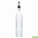 Bottle, Olive Oil, 17 Ounce, Glass, with Stopper,1 - 1 EACH