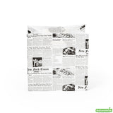 Bags, 11 x 7 x 11 Inch, Paper, Newsprint, with Handle,1 - 100 COUNT