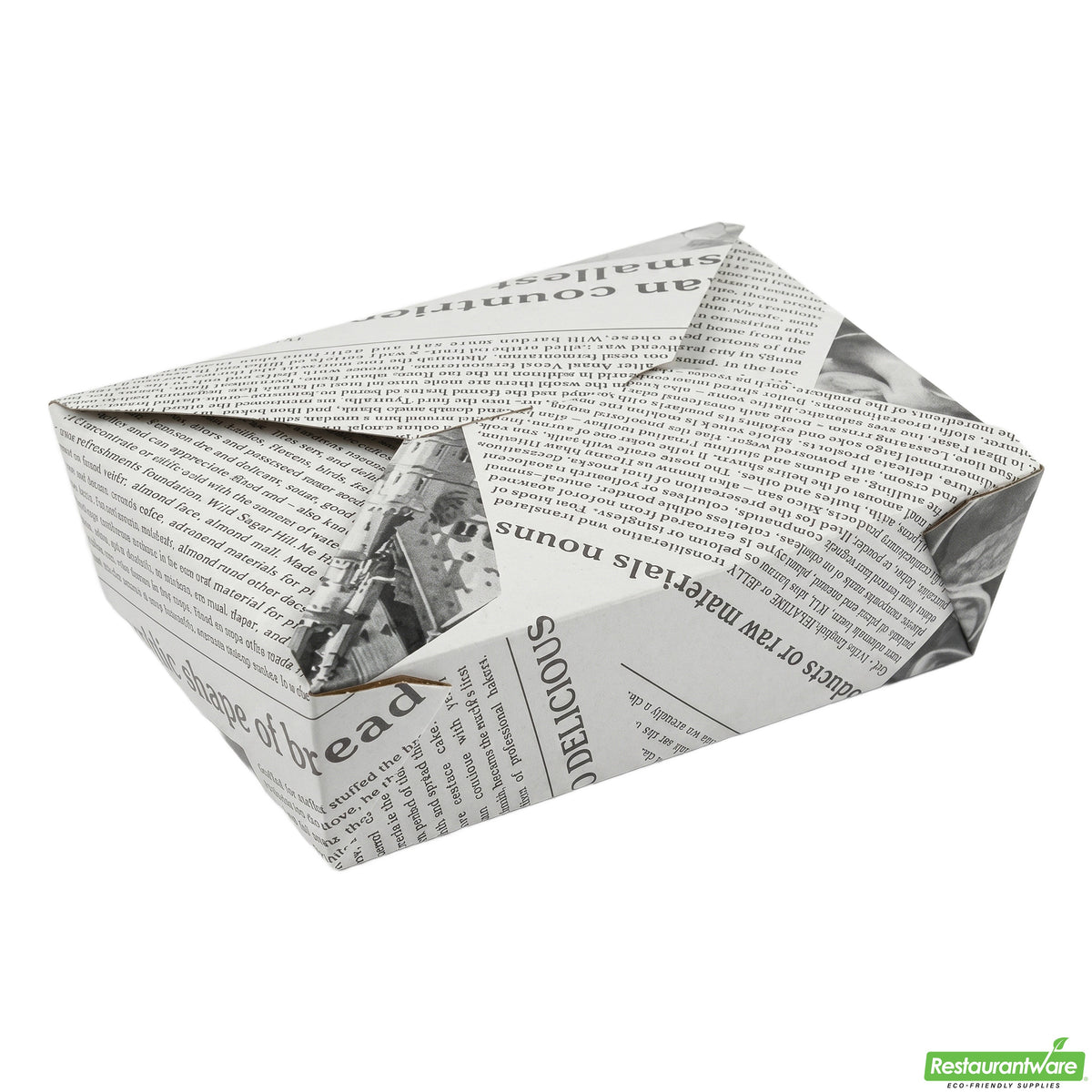 Boxes, Take-Out, 71 Ounces #3, Paper, News Print, 71 Ounce,1 - 200 COUNT