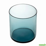 Glasses, Old-Fashioned, Vetri, 10 Ounce, Blue, 3.25 x 3.25 x 3.50 Inch,4 - 6 COUNT