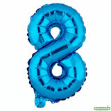 Balloon, Mylar, Balloonify 16 Inch, Number 8, Blue,1 - 1 EACH