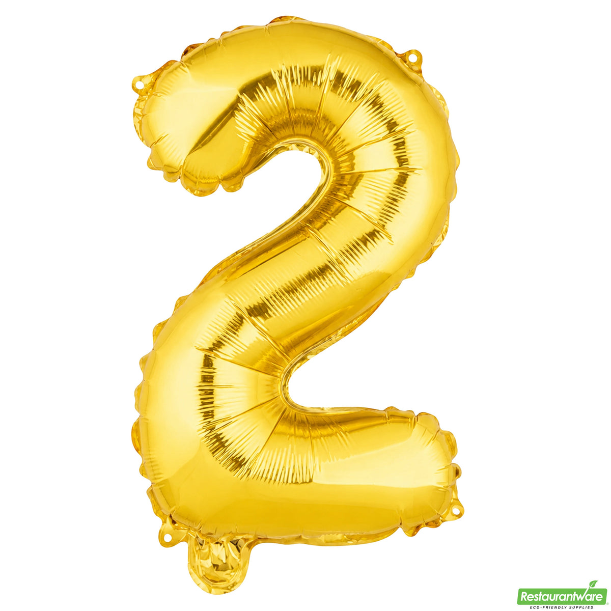 Balloon, Mylar, Balloonify 16 Inch, Number 2, Gold,1 - 1 EACH