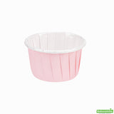 Cups, Baking, 1 Ounce, Paper, Pink, Pleated, Small 2 x 2 x 1.25 Inch, Round,200 - 1 COUNT