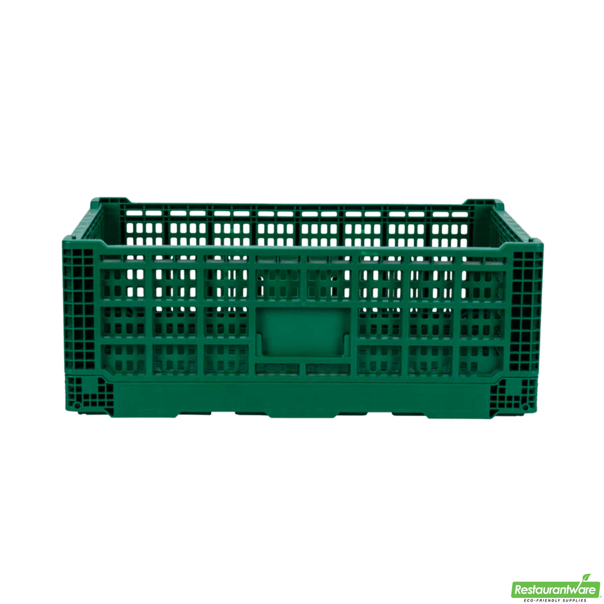 Crate, Milk, Cater Tek 36 Liter, Collapsible, Green, Rectangular, Stackable,1 - 1 EACH
