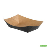 Trays, Food, 3 Inch, Paper, Black, 3 Linear Inch,1 - 400 COUNT
