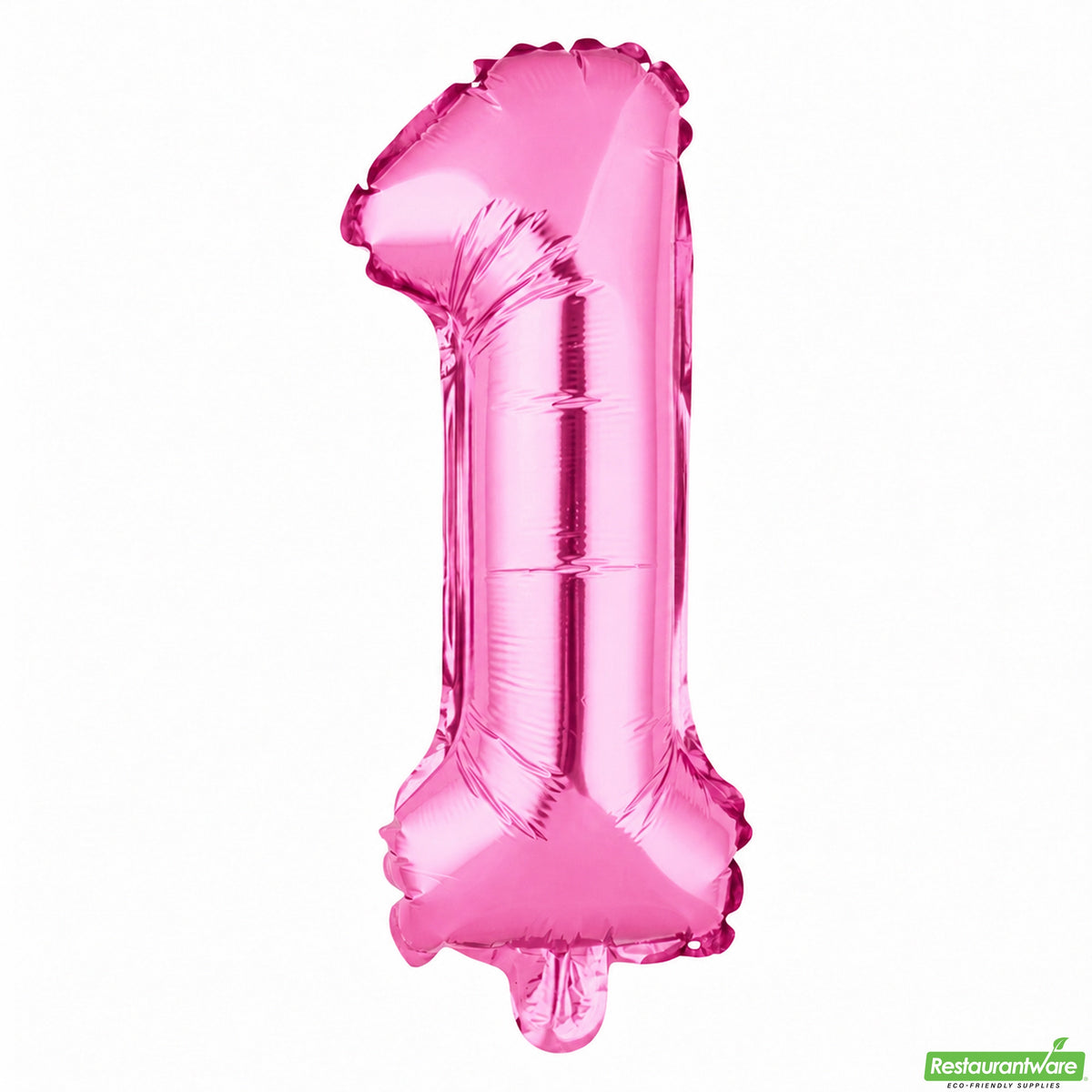 Balloon, Mylar, Balloonify 16 Inch, Number 1, Pink,1 - 1 EACH