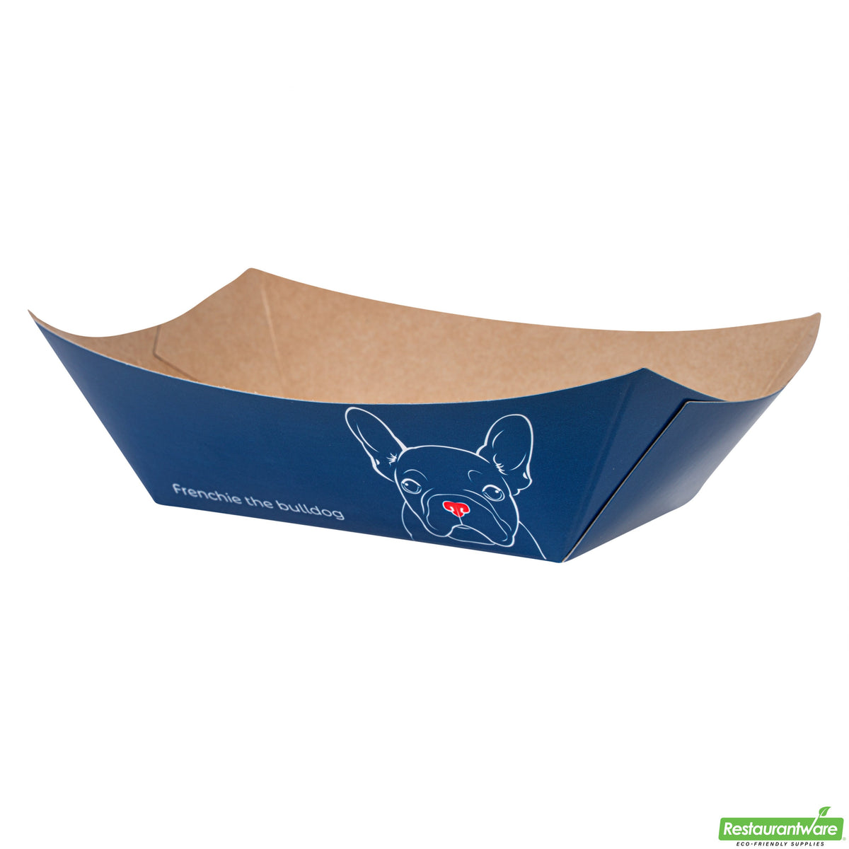 Boats, Bio Tek 3.25 x 2 x 1.50 Inch, Paper, Frenchie, 6 Ounce, #40,8 - 50 COUNT