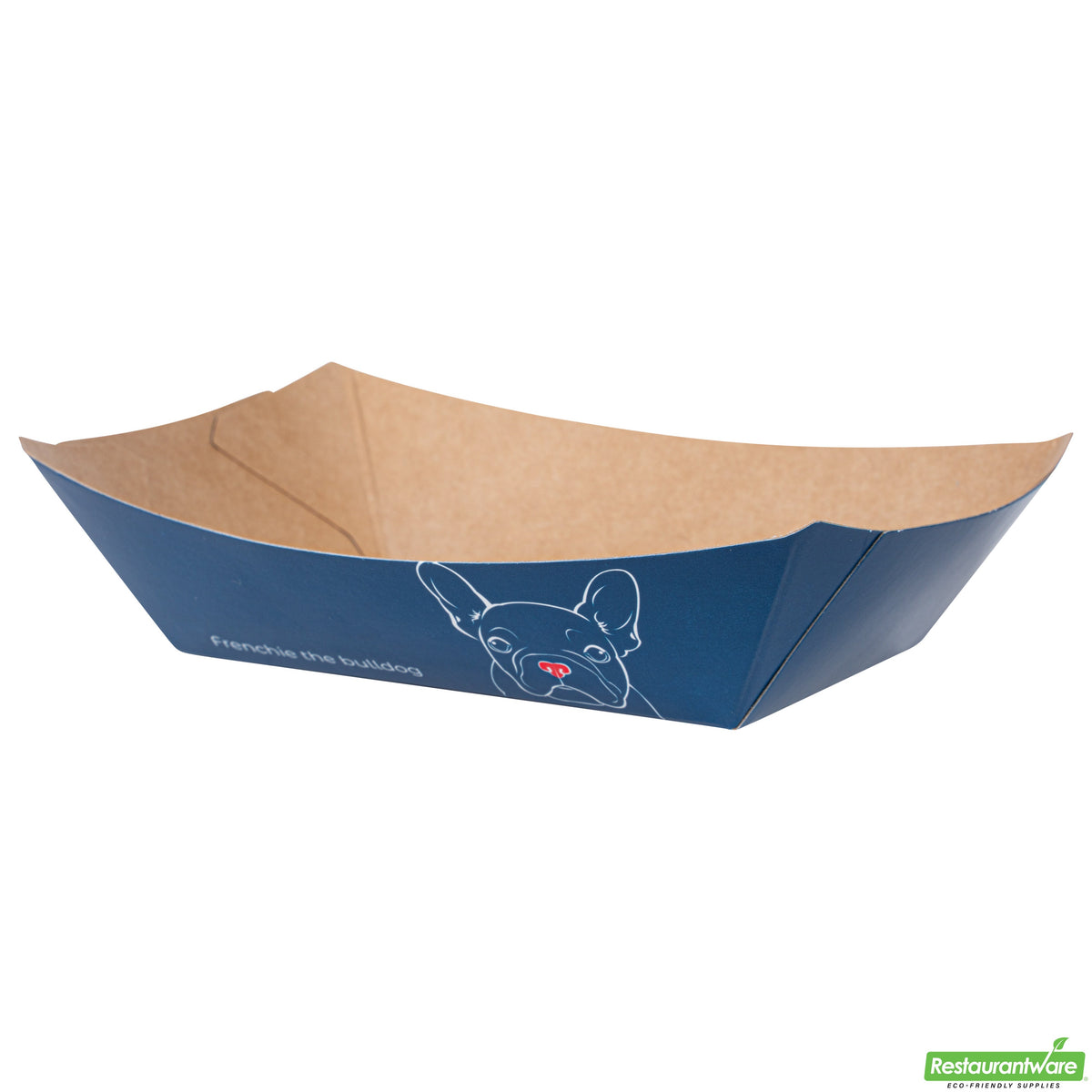Boats, Bio Tek 4 Ounce, Paper, Frenchie, 3 x 2 x 1 Inch, #25,8 - 50 COUNT