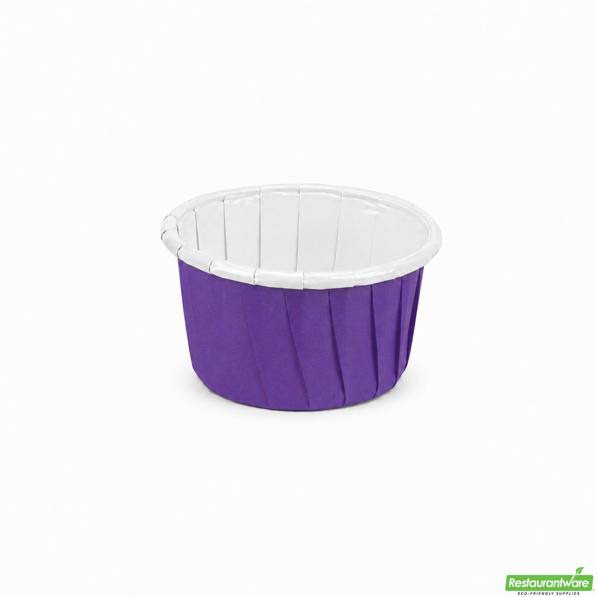 Cups, Baking, 2 Ounce, Paper, Purple, Pleated, Medium 2.25 x 2.25 x 1.50 Inch, Round,200 - 1 COUNT
