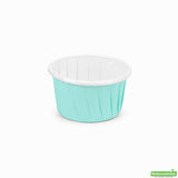 Cups, Baking, 2 Ounce, Paper, Turquoise, Pleated, Medium 2.25 x 2.25 x 1.50 Inch, Round,200 - 1 COUNT