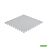 Cake Drum Board, Pastry Tek 12 x 12 x 0.5 Inch, Cardboard, Metallic Silver, Square,1 - 1 EACH