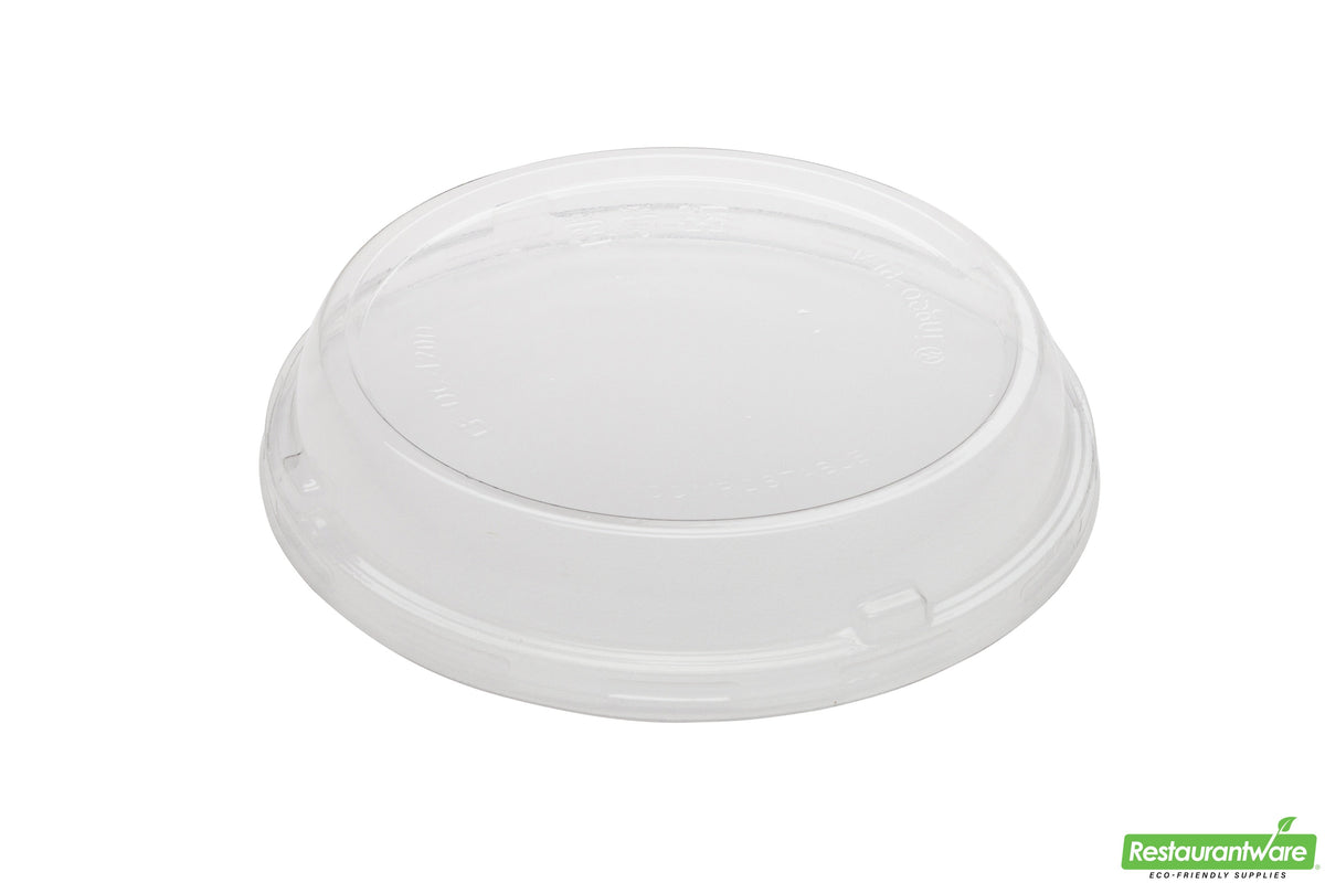 Lids, Basic Nature Dome, Plastic, Clear, Round, for Cold Togo Deli Containers,1 - 500 COUNT