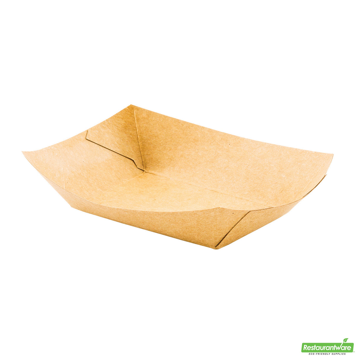 Trays, Food, 3 Inch, Paper, Kraft, 3 Linear Inch,1 - 400 COUNT